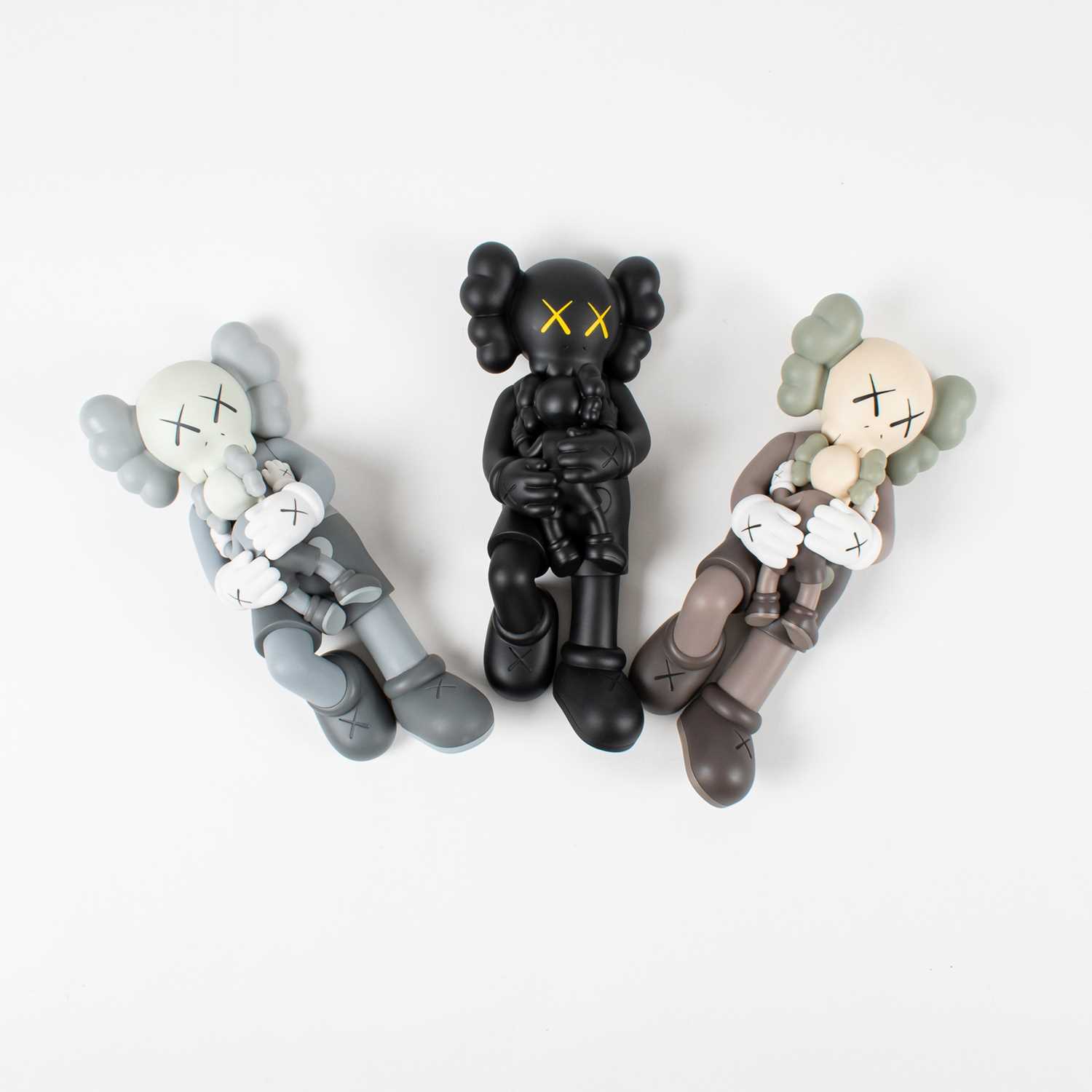 Lot 187 - Kaws (American 1974-), 'Holiday Singapore' (Black, Brown & Grey), 2021