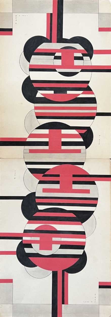 Lot 181 - Sandu Darie (Cuban b.1908-d.1991), Untitled (Columna espacial)