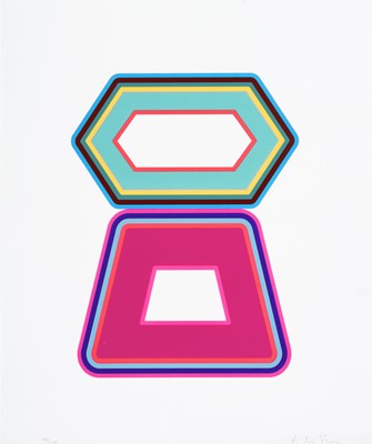 Lot 13 - Beverly Fishman (American 1955-), 'Stack (A+B+C)', 2019 (Triptych)