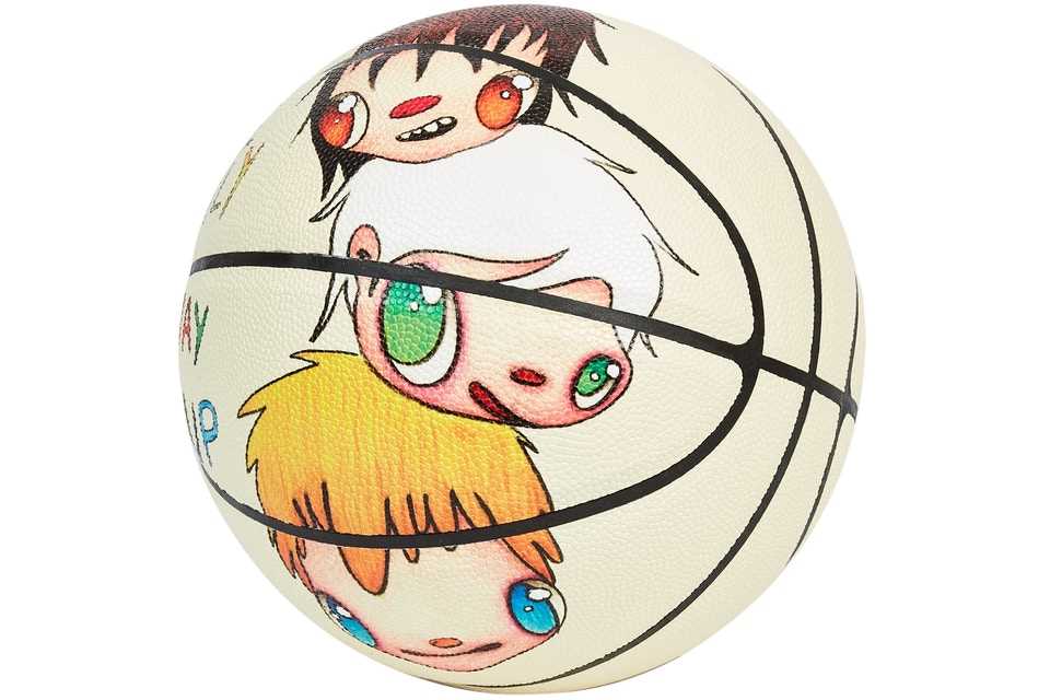 Lot 66 - Javier Calleja x Mira Mikati (Collaboration), 'Basketball (Cream)', 2021
