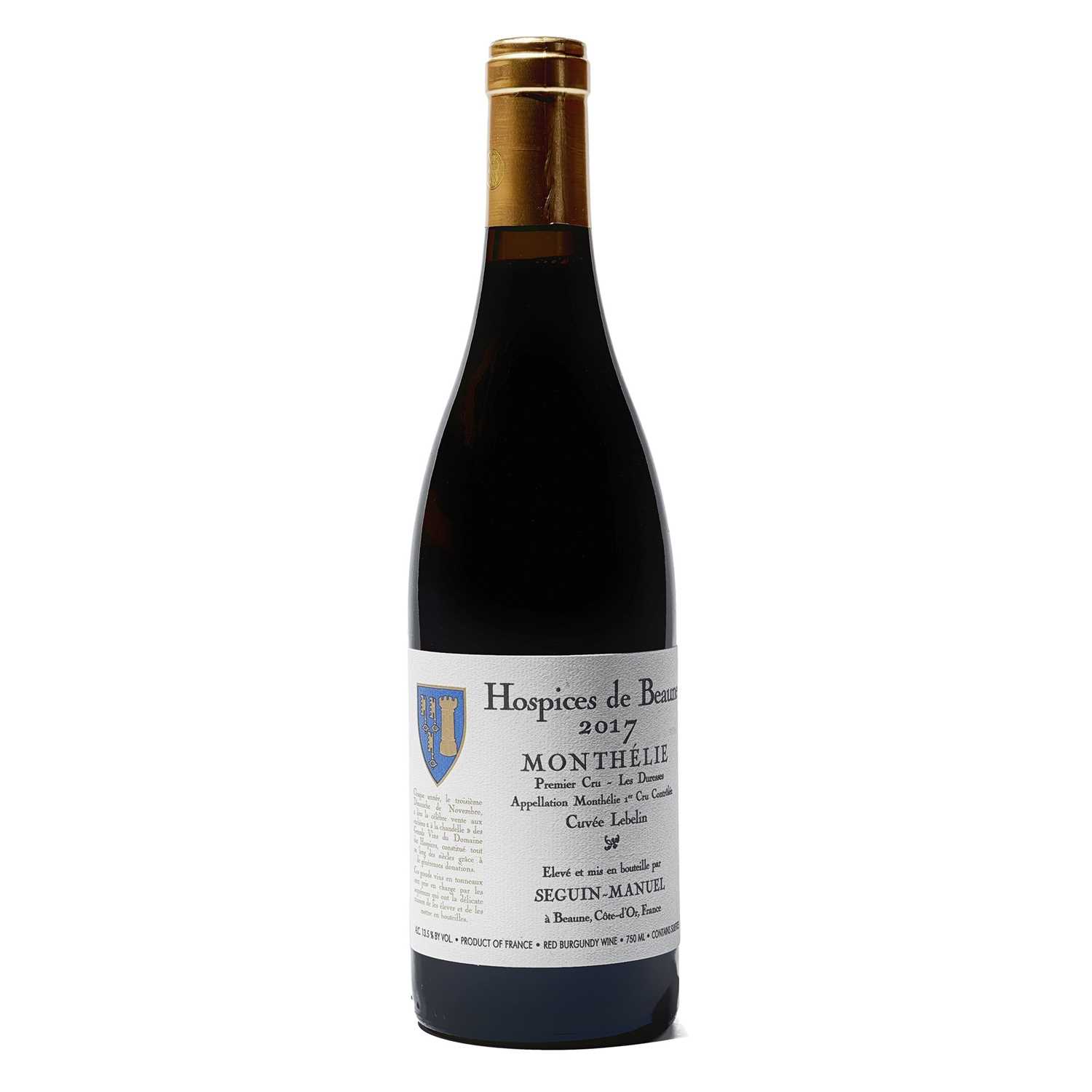 Lot 53 - 6 bottles 2017 Hospices de Beaune Monthelie Les Duresses