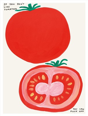 Lot 45 - David Shrigley (British 1968-), 'Vegetable Series', 2021