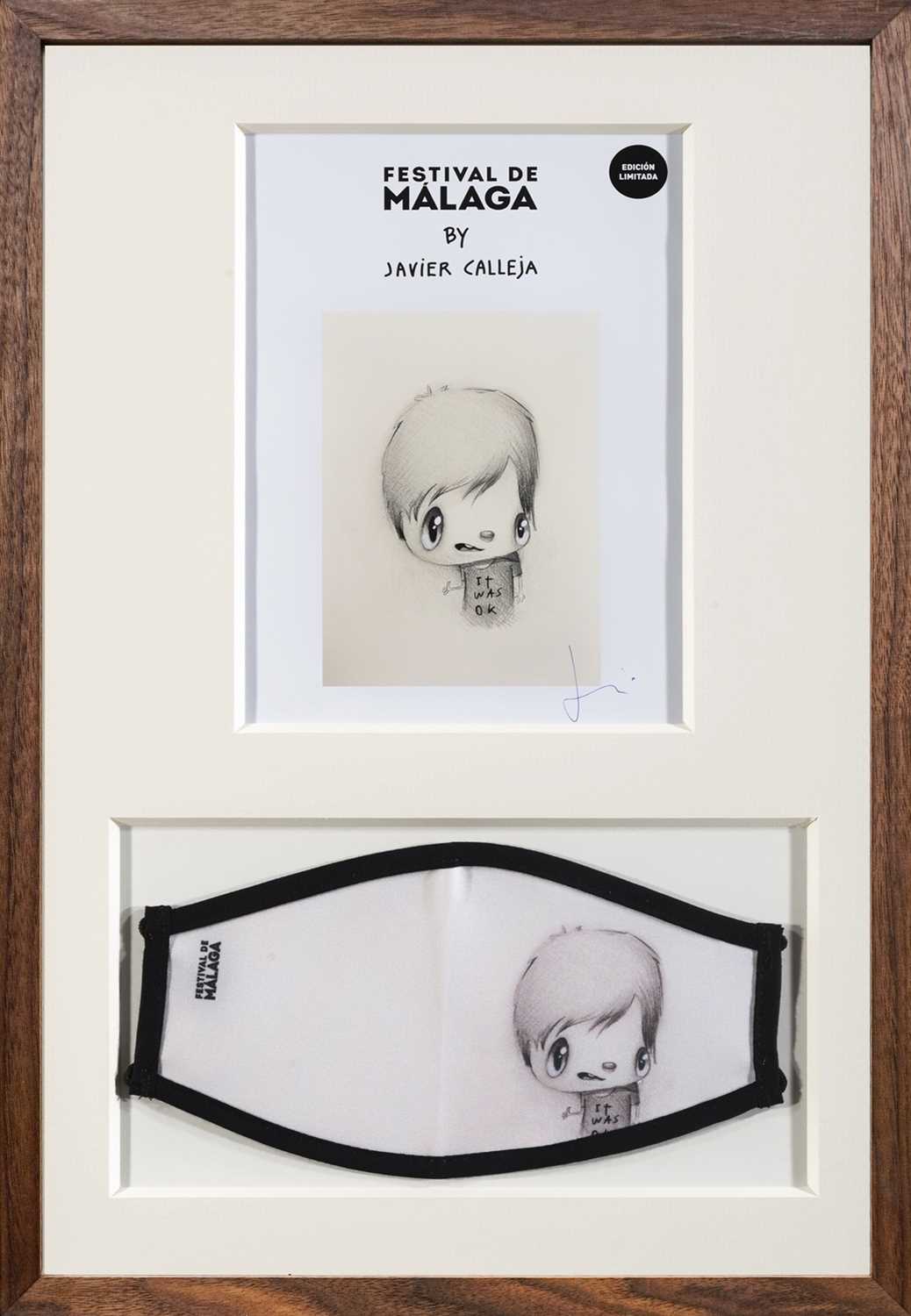 Lot 65 - Javier Calleja (Spanish 1971-), 'Festival de Malaga Mask (It Was OK)', 2020