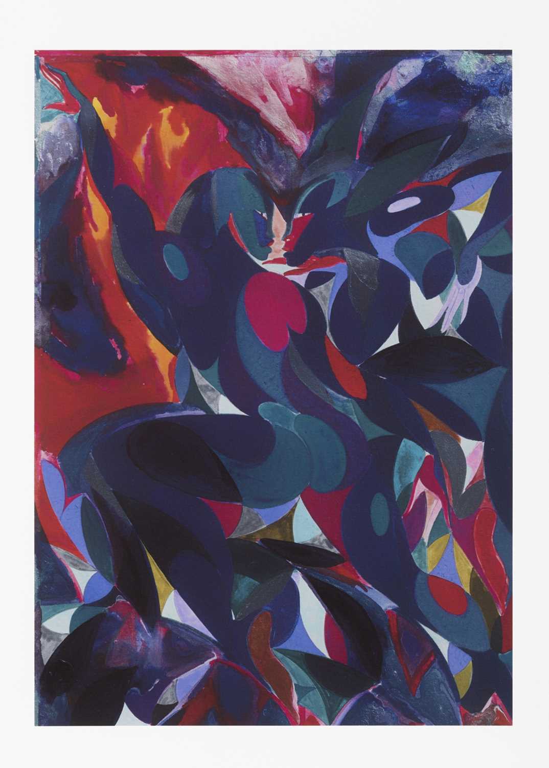 Lot 103 - Tunji Adeniyi-Jones (British 1992-), 'A Flashy Encounter, 2021