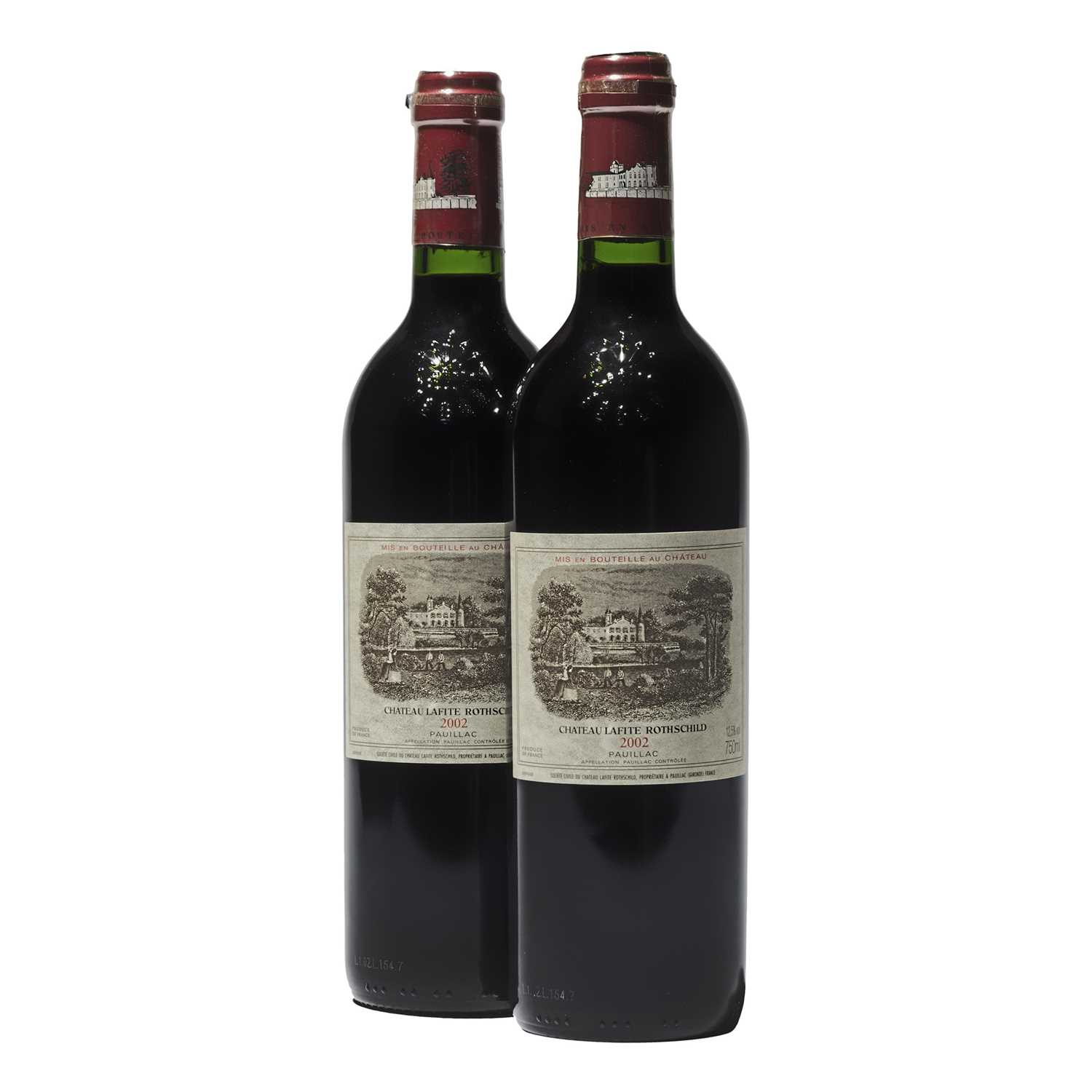 Lot 20 - 2 bottles 2002 Ch Lafite-Rothschild
