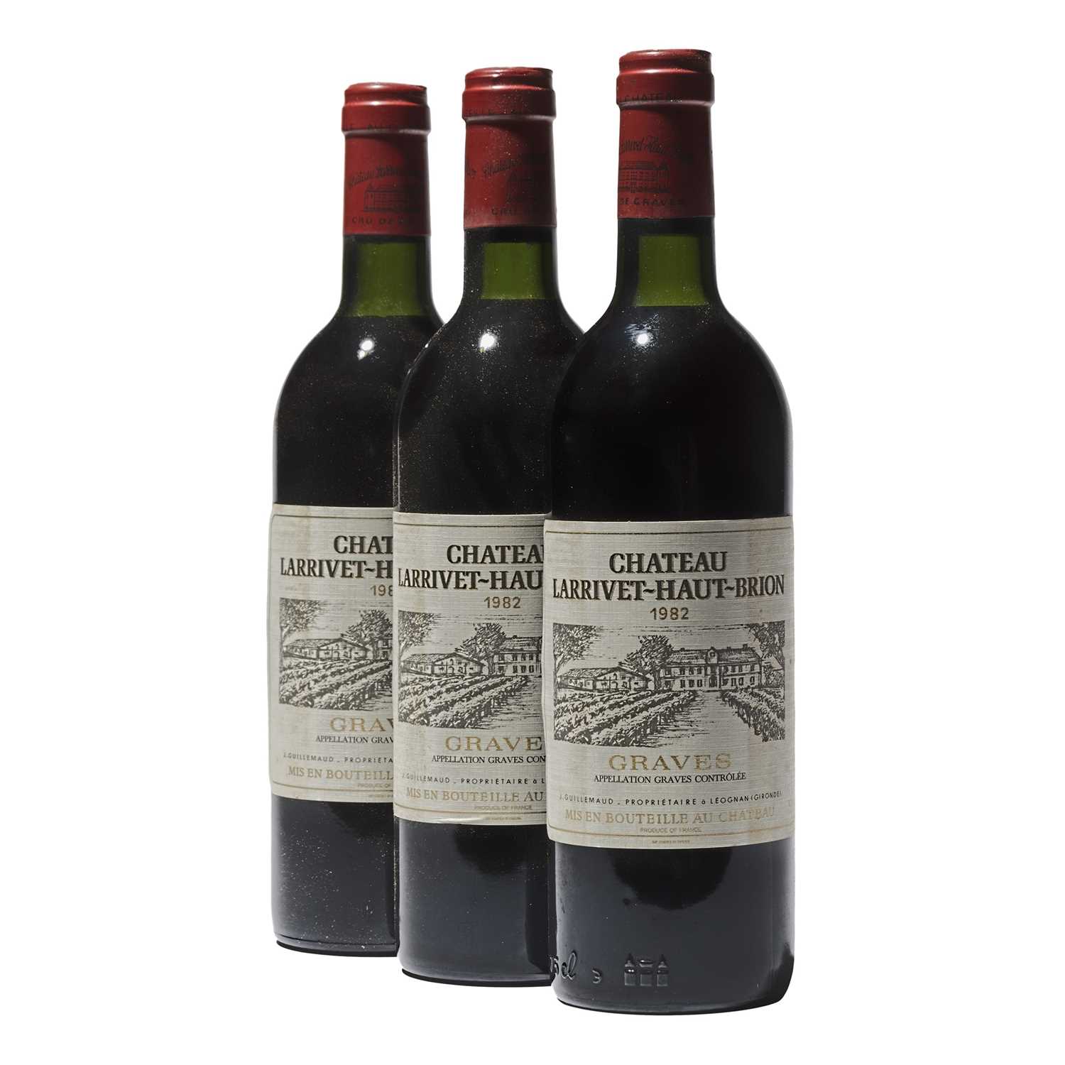 Lot 46 - 12 bottles 1982 Ch Larrivet Haut Brion