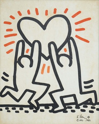 Lot 191 - Keith Haring (American 1958-1990), 'Bayer Suite', 1982
