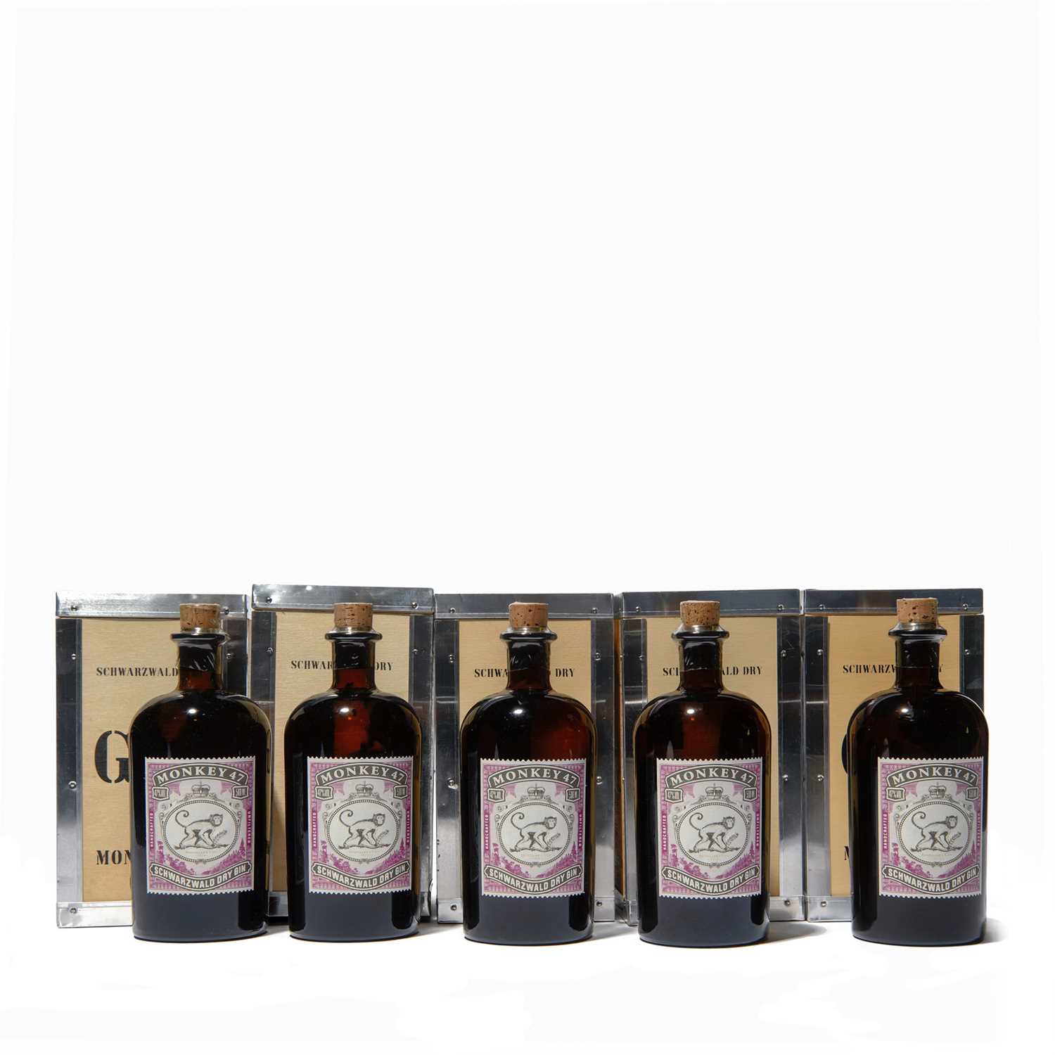 Lot 225 - 5 bottles 2018 Monkey 47 Distillers Cut