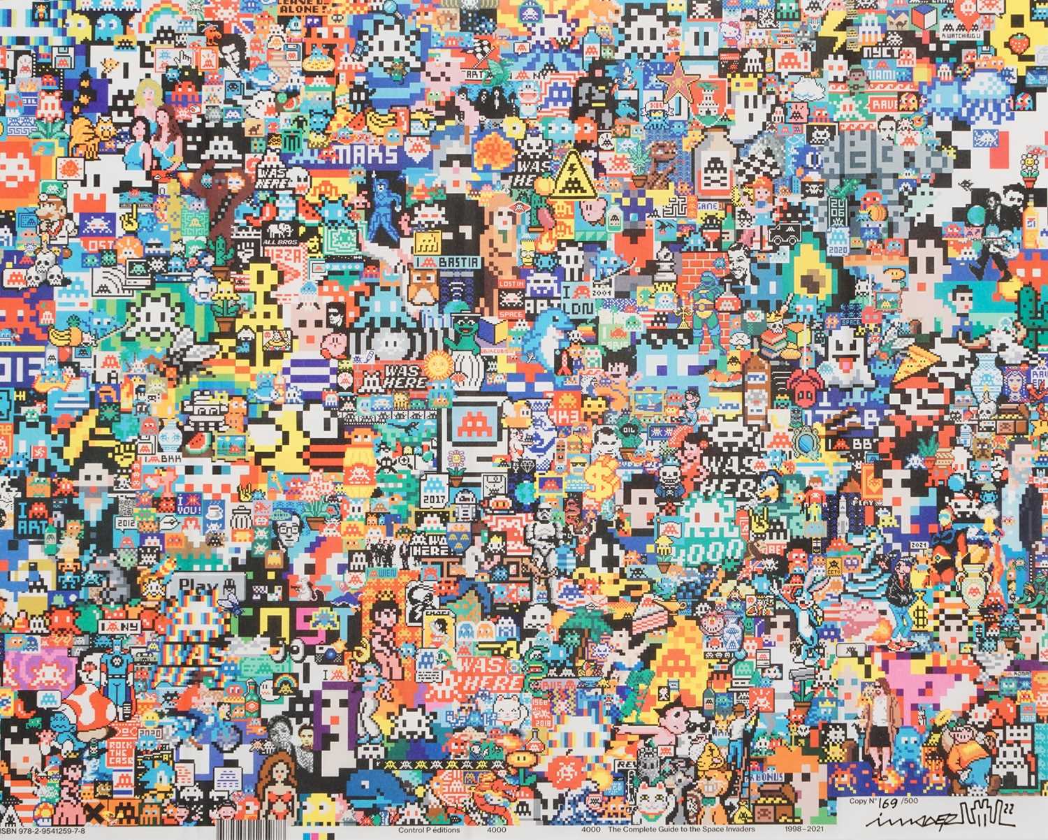 Lot 164 - Invader (French 1969-), 'Invader 4000', 2022