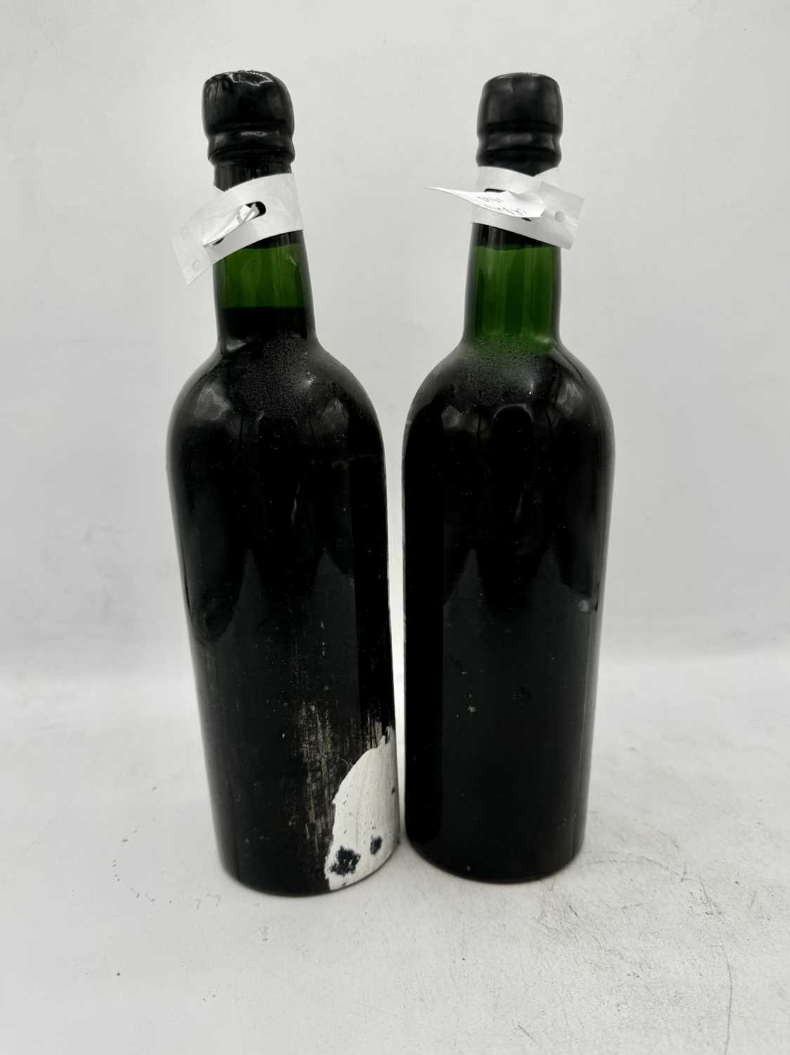 Lot 12 - 2 bottles Mixed 1963 Vintage Port