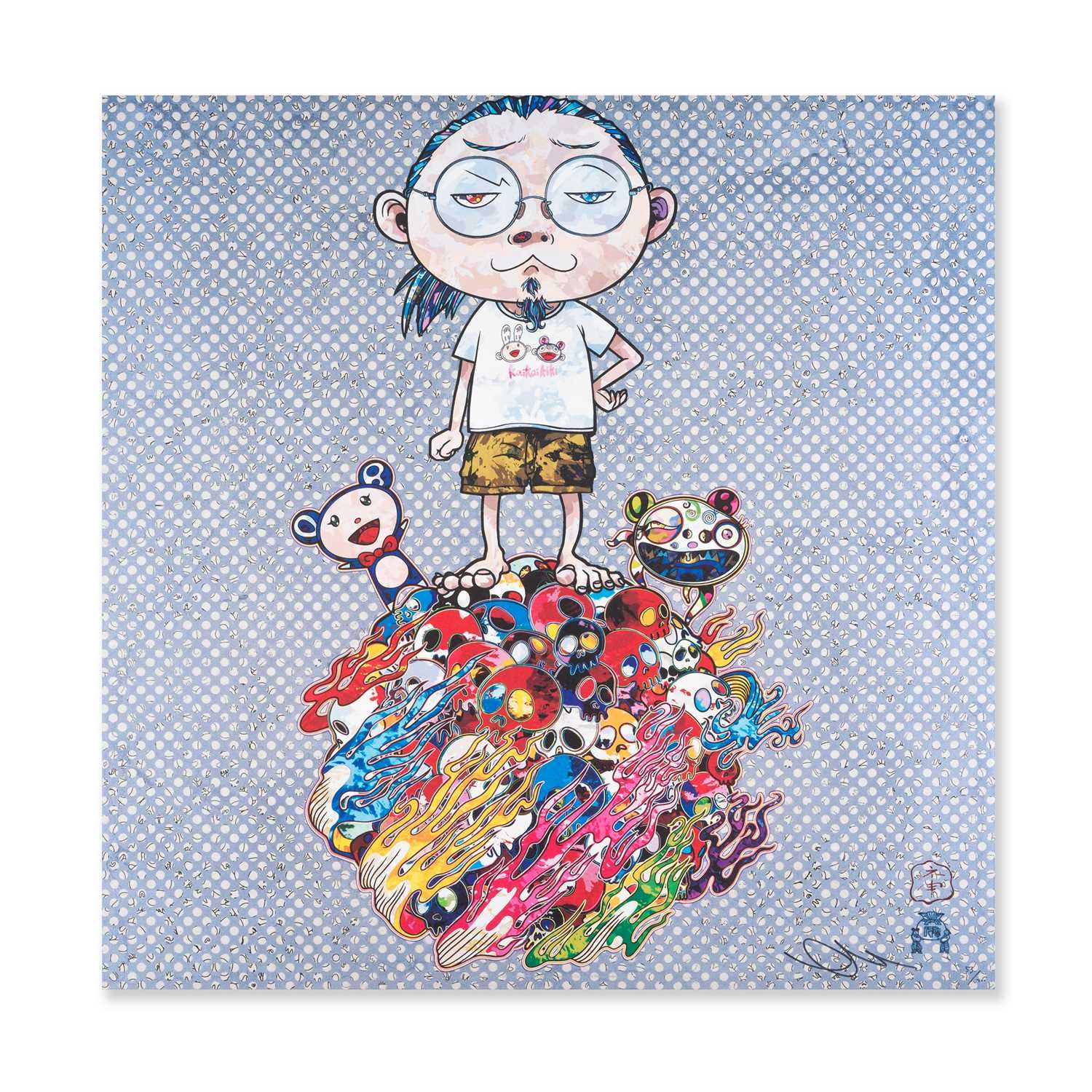 Lot 117 - Takashi Murakami (Japanese 1962-), 'Me and the Mr. DOBs', 2013