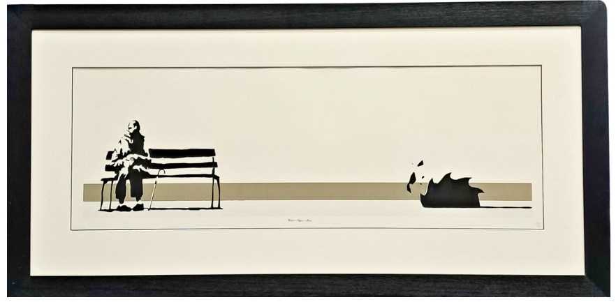 Lot 146 - Banksy (British 1974-), 'Weston Super Mare', 2003