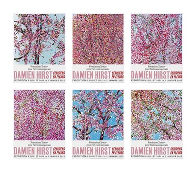 Lot 24 - Damien Hirst (British 1965-), 'Cherry Blossoms', 2021