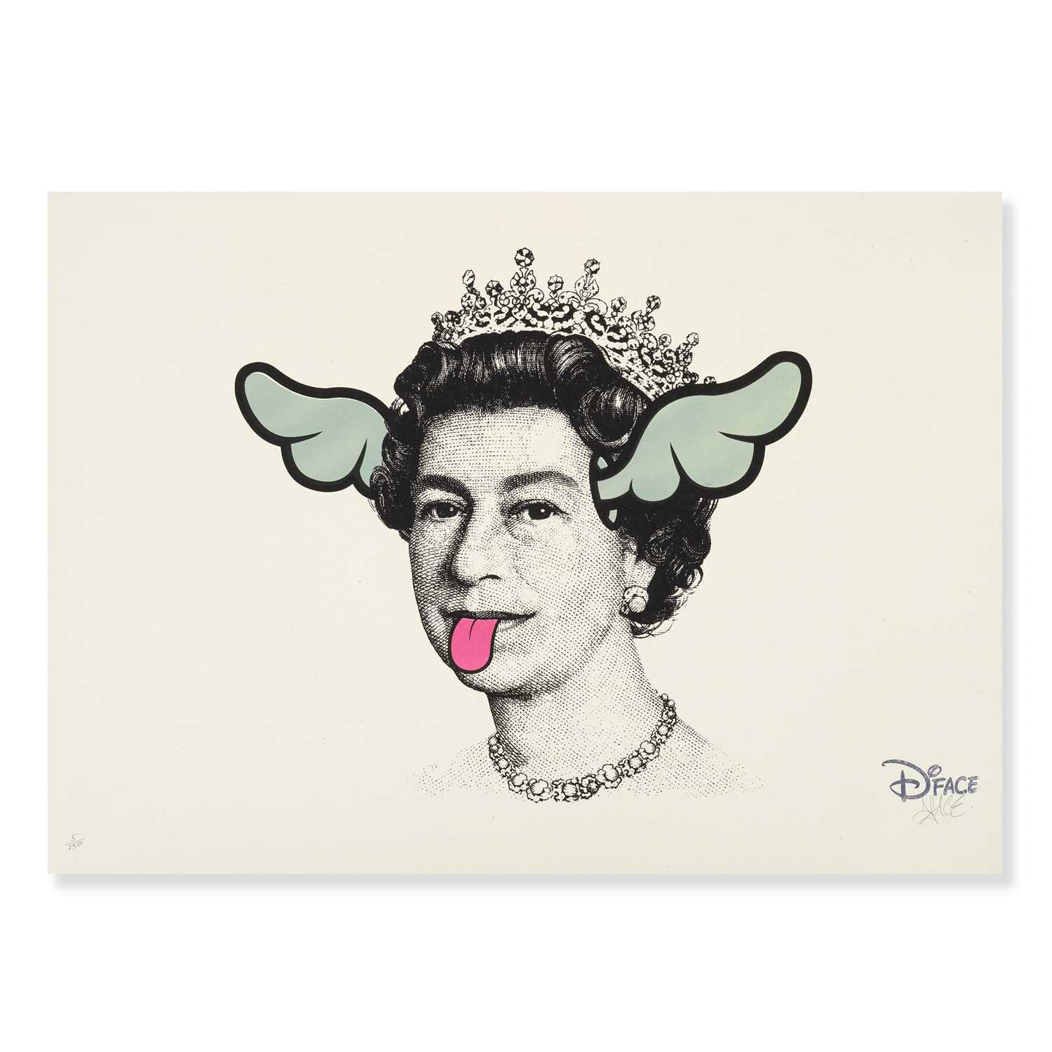 Lot 232 - D*Face (British 1978-), 'Dog Save The Queen', 2004