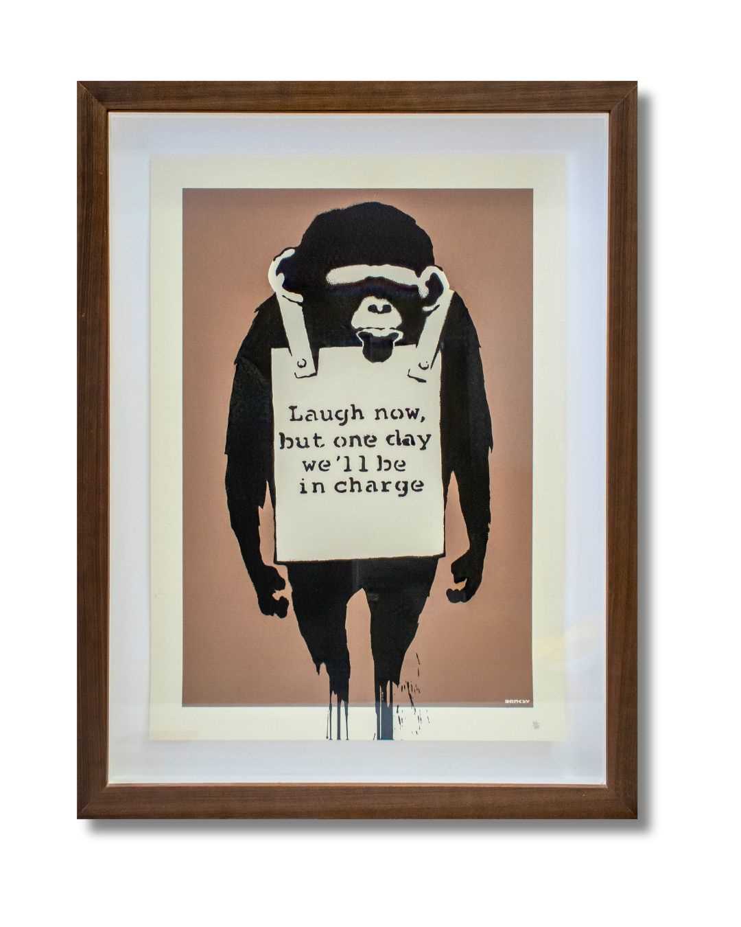 Lot 182 - Banksy (British 1974-), 'Laugh Now', 2004