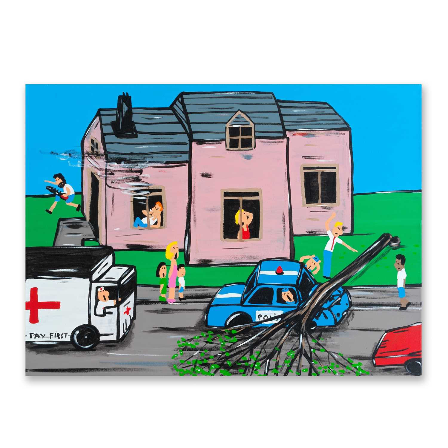 Lot 118 - Albert Willem (Belgian 1979-), 'Park Road 8', 2021