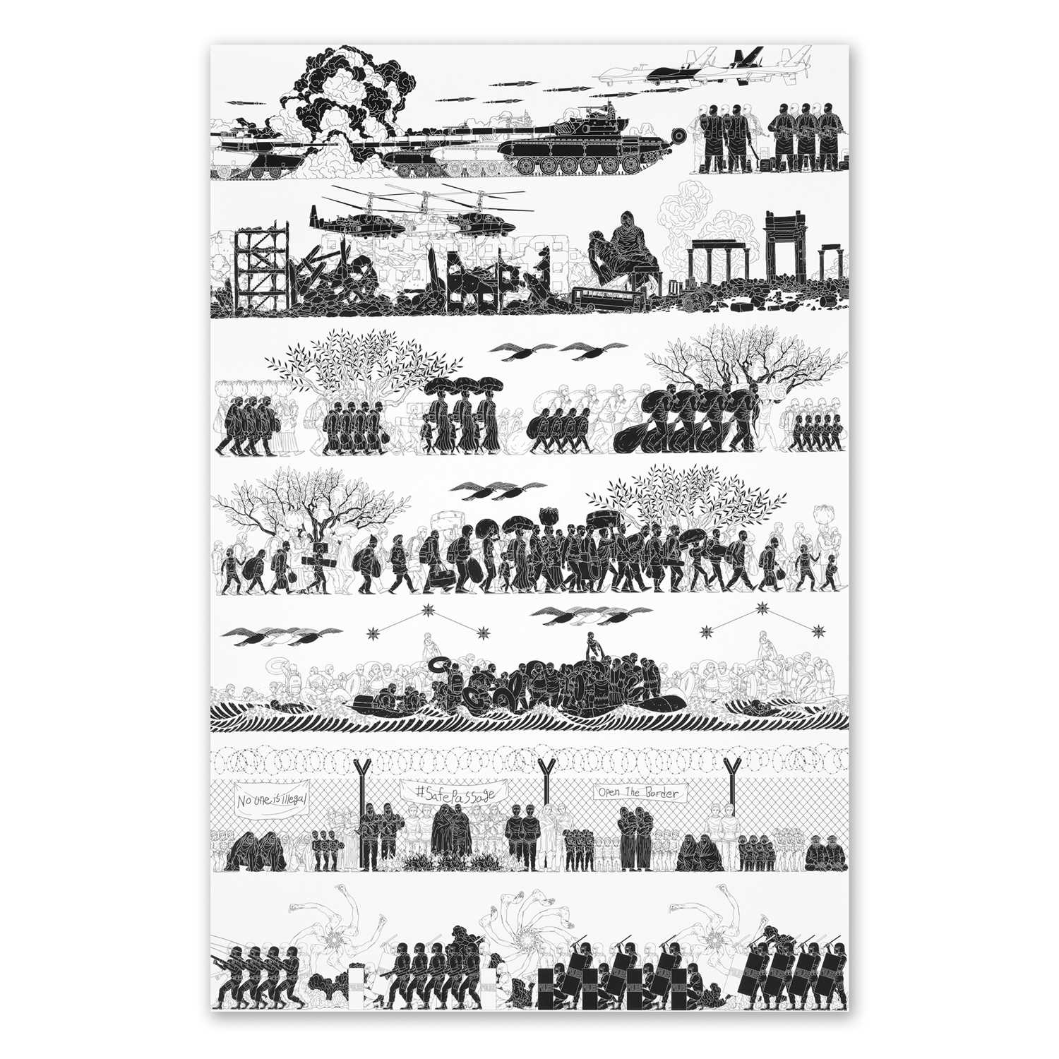 Lot 1 - Ai Weiwei (Chinese 1957-), ‘The Odyssey’, 2017