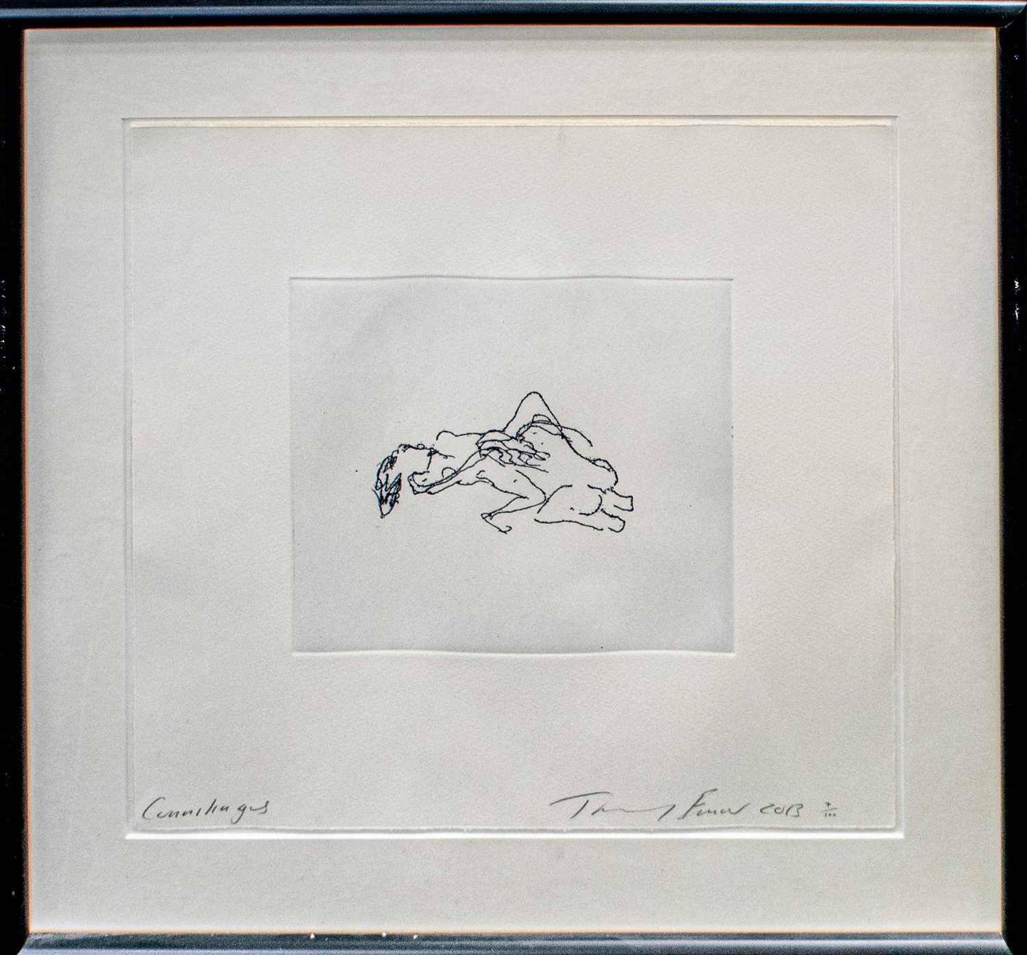 Lot 104 - Tracey Emin (British 1963-), 'Cunnilingus', 2013