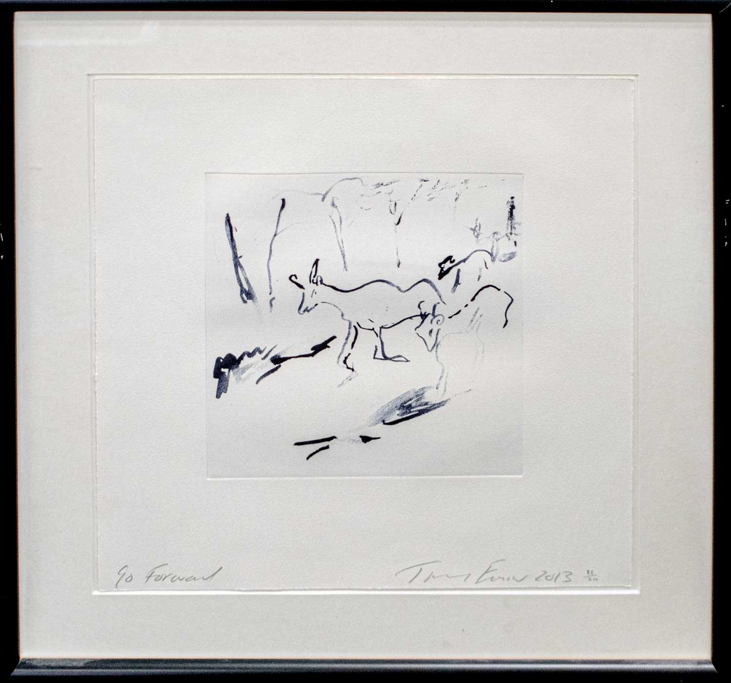 Lot 105 - Tracey Emin (British 1963-), 'Go Forward', 2013
