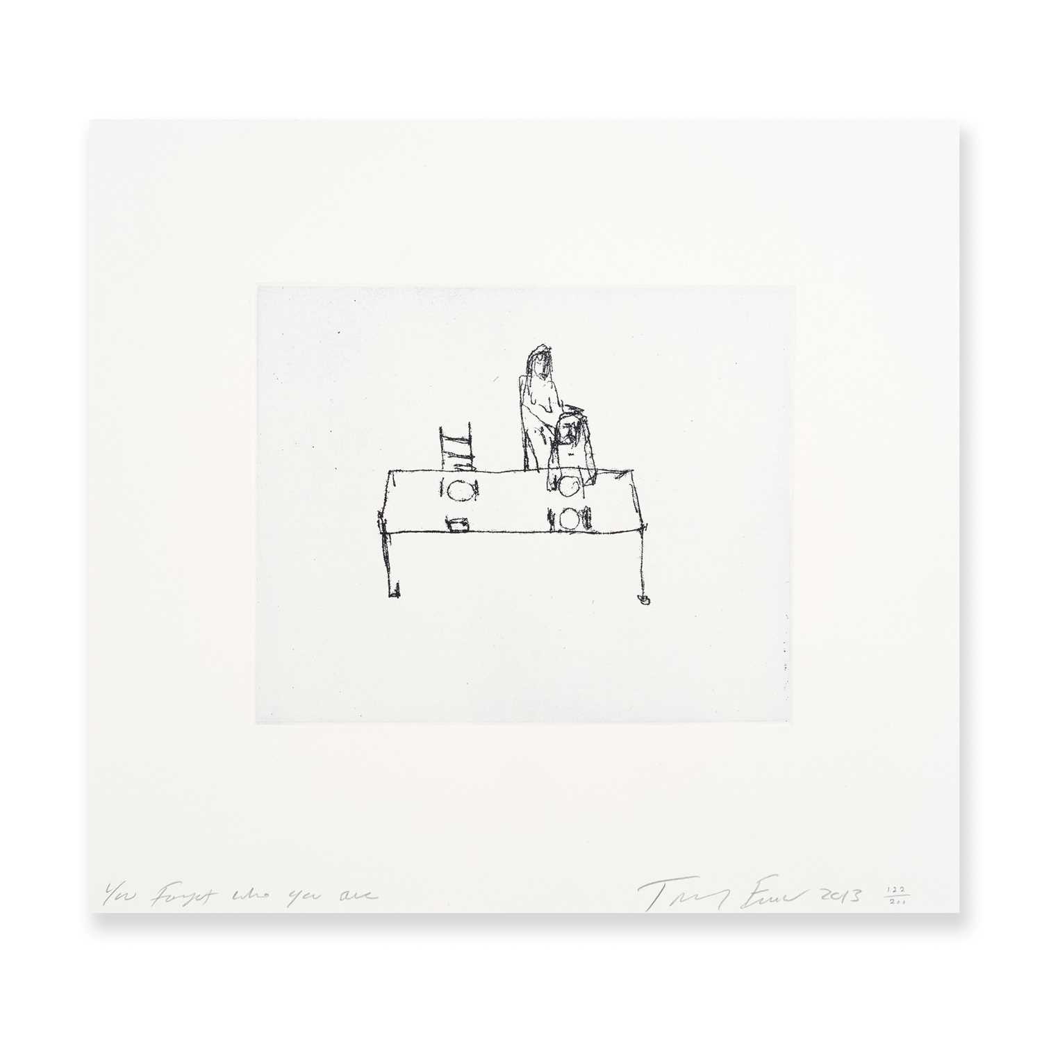 Lot 106 - Tracey Emin (British 1963-), 'You Forgot Who You Are', 2013
