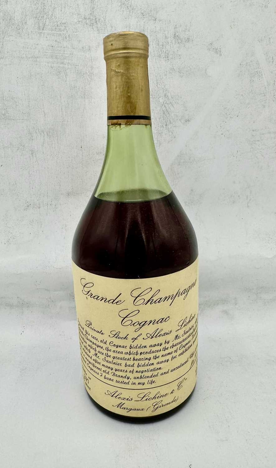 Lot 119 - 1 bottle Grande Champagne Cognac Alexis Lichine