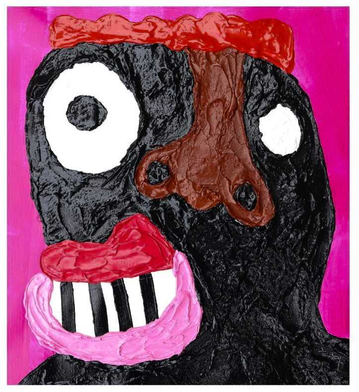 Lot 145 - Isshaq Ismail (Ghanaian 1989-), 'Untitled', 2022