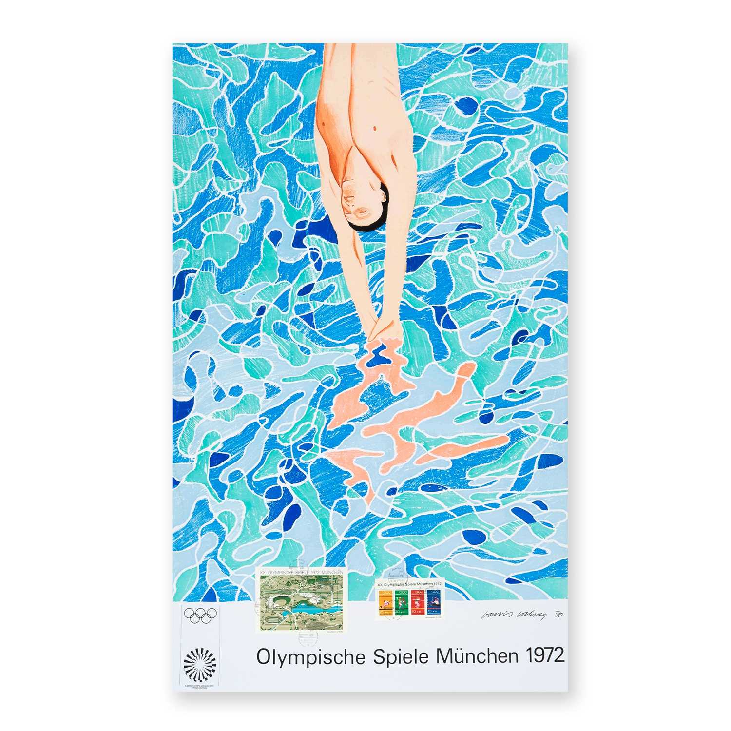 Lot 44 - David Hockney (British 1937-) 'Olympische Spiele München 1972', 1970