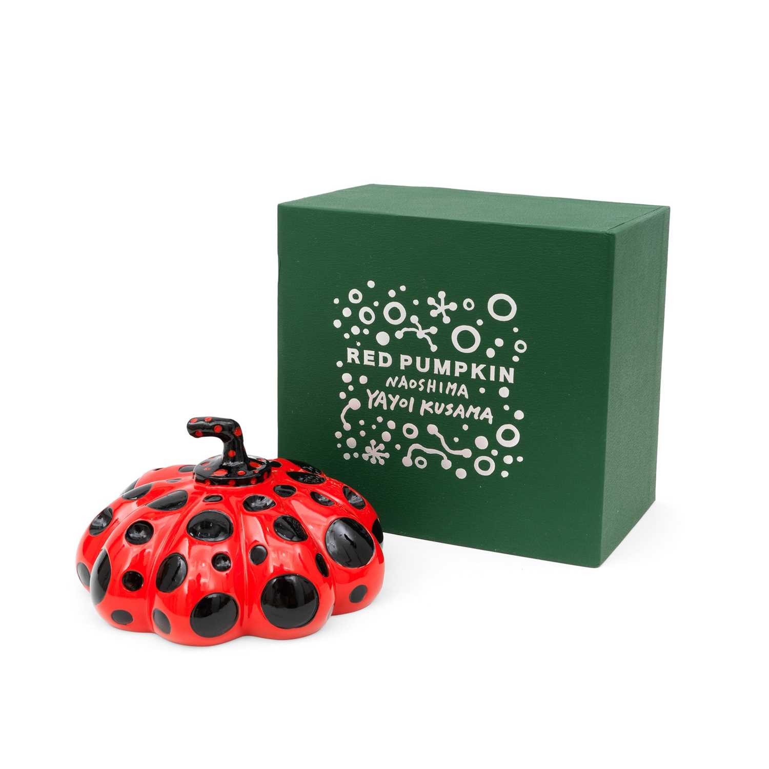 Lot 105 - Yayoi Kusama (Japanese 1929-), ‘Red Pumpkin Naoshima', 2019