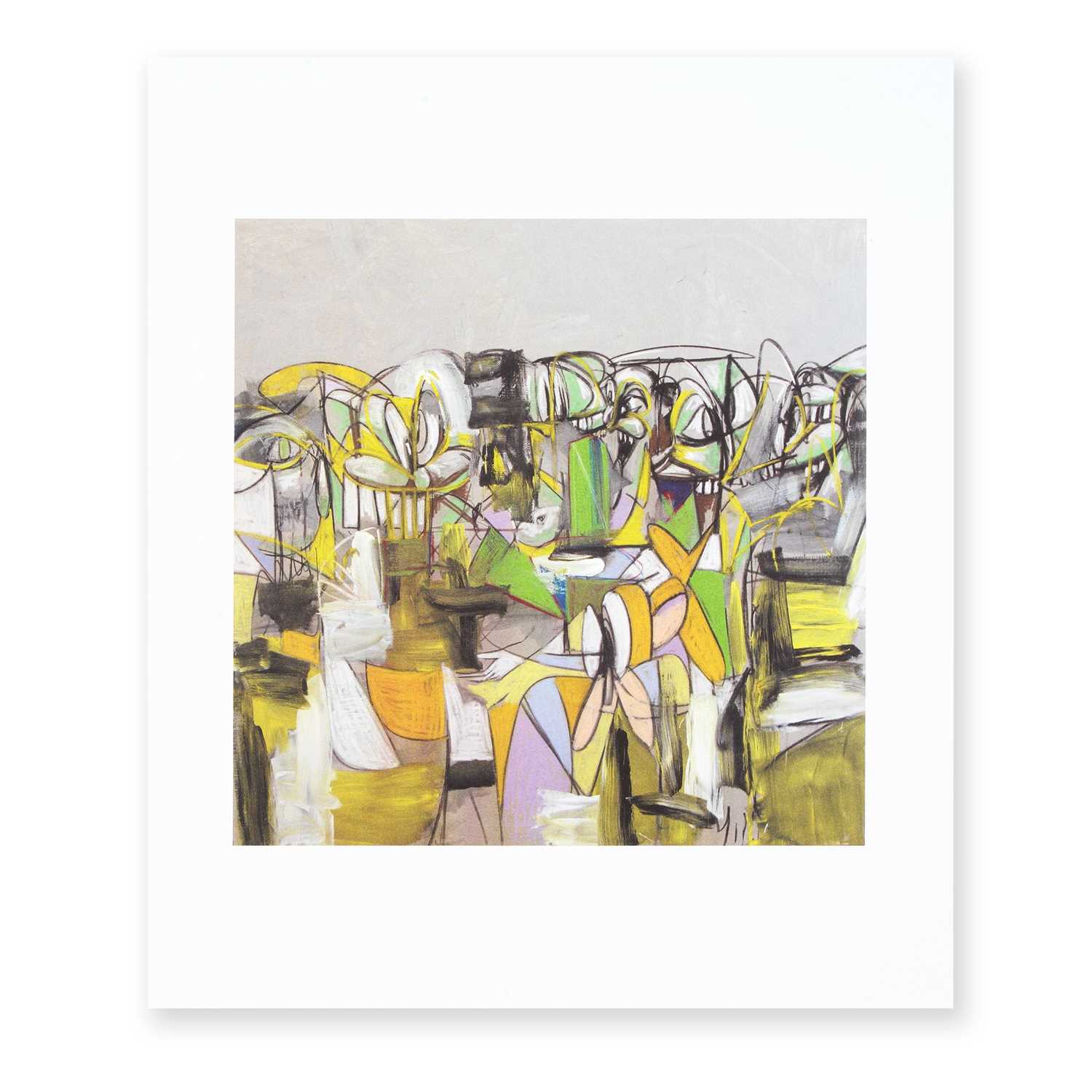 Lot 61 - George Condo (American 1957-), 'Plate 14, Compression V', 2011