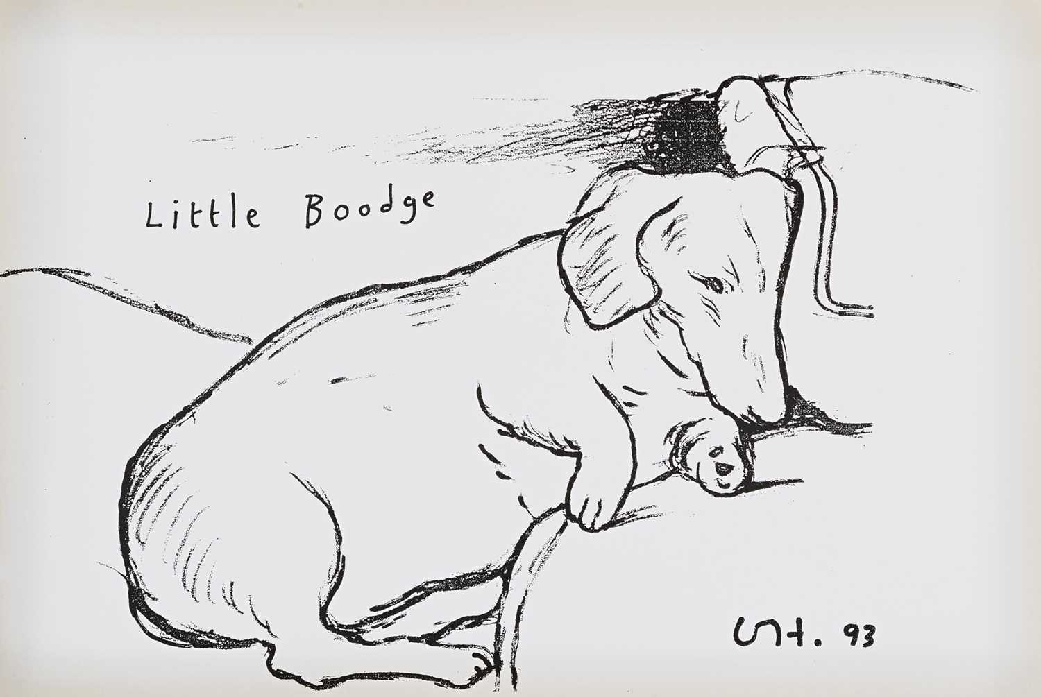Lot 41 - David Hockney (British 1937-), 'Little Boodge' 1993