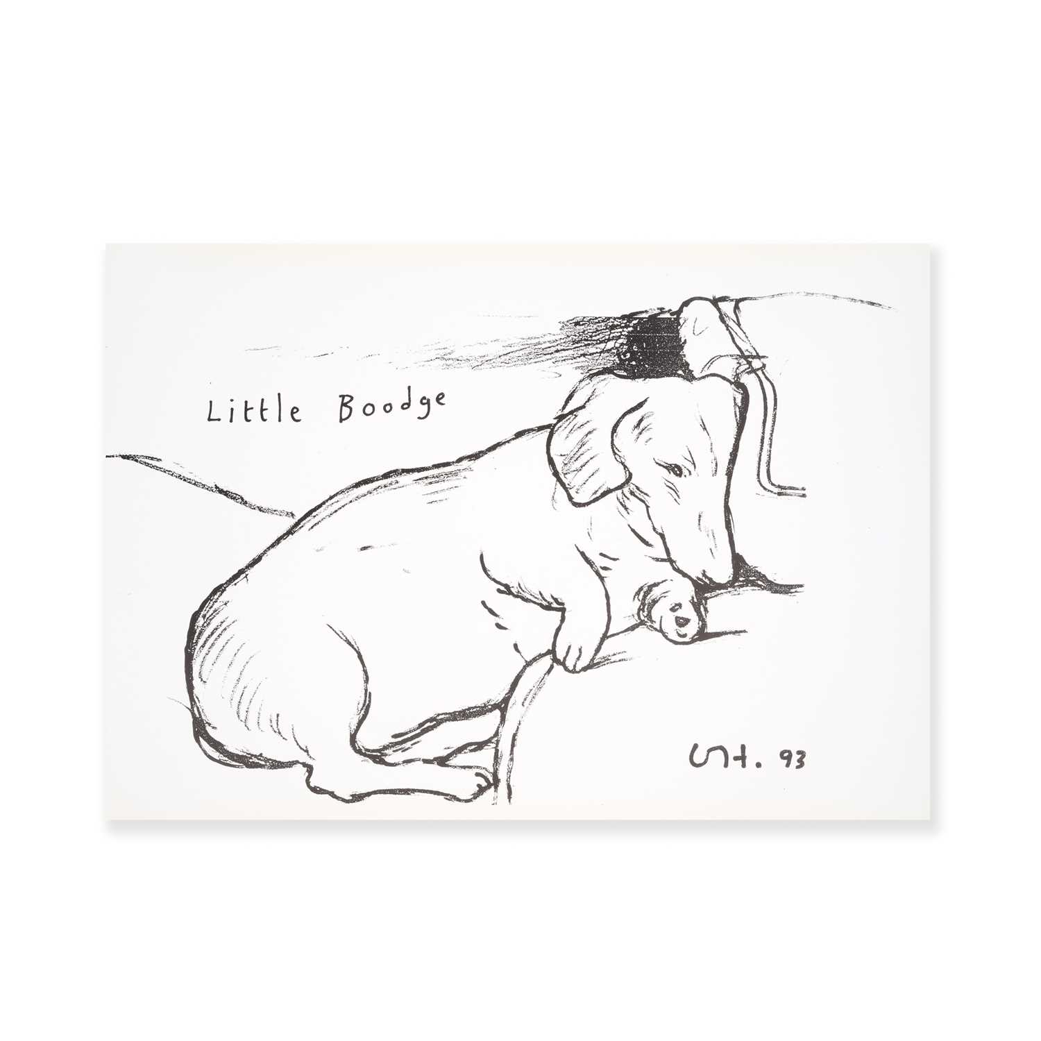 Lot 27 - David Hockney (British 1937-), 'Little Boodge' 1993