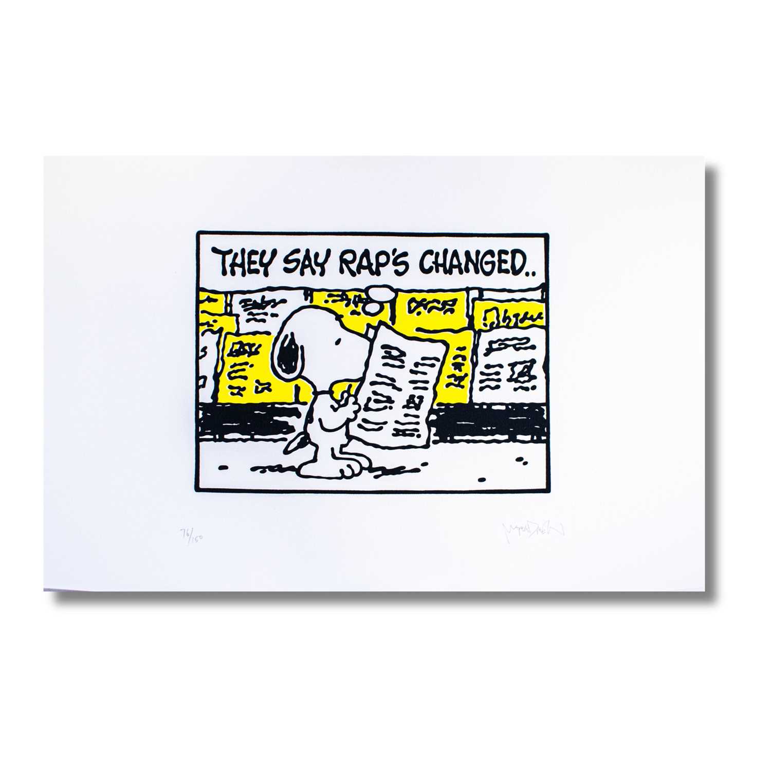 Lot 87 - Mark Drew (Australian 1978-), 'They Say Rap's Changed (Dr. Dre & Snoop Dog)', 2020