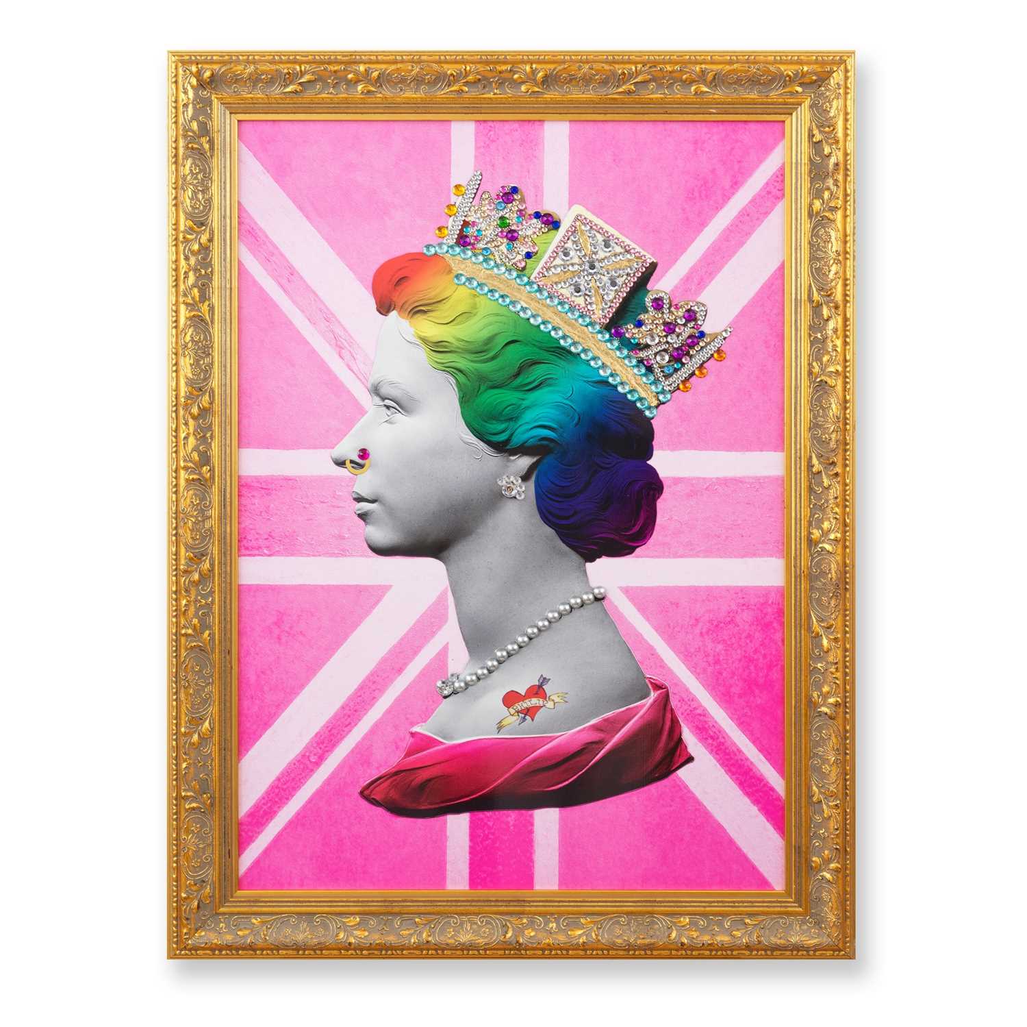 Lot 68 - Illuminati Neon (British 1965-), 'Pink Queen'