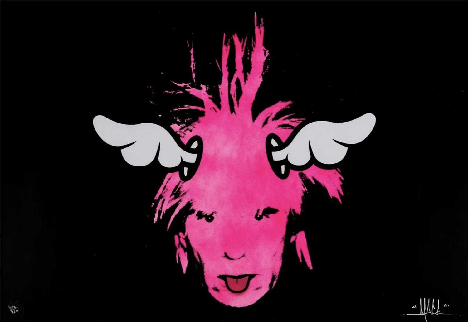 210 - D*Face (British 1978-), 'Warhol (Pink)', 2005