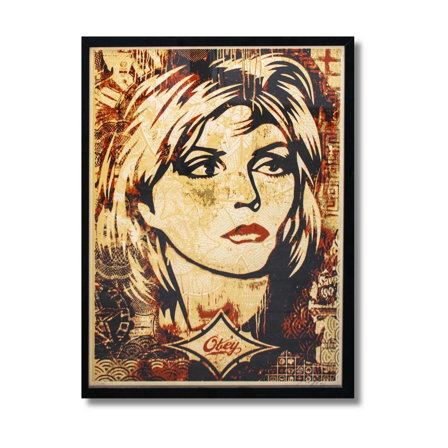 Lot 255 - Shepard Fairey (American 1970-), 'Debbie Harry', 2005