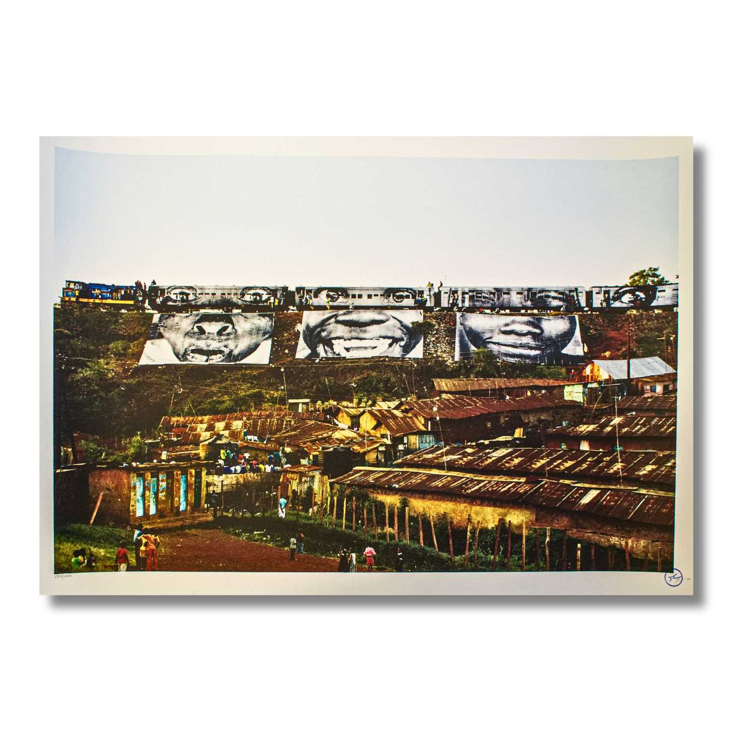 Lot 220 - JR (French 1983-), 'Women Are Heroes-Kibera Slum', 2010
