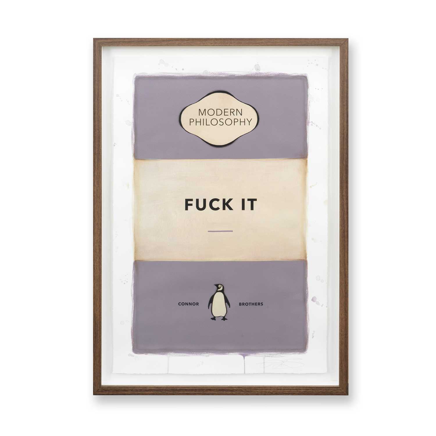 Lot 31 - Connor Brothers (British Duo), Fuck It (Purple)', 2022