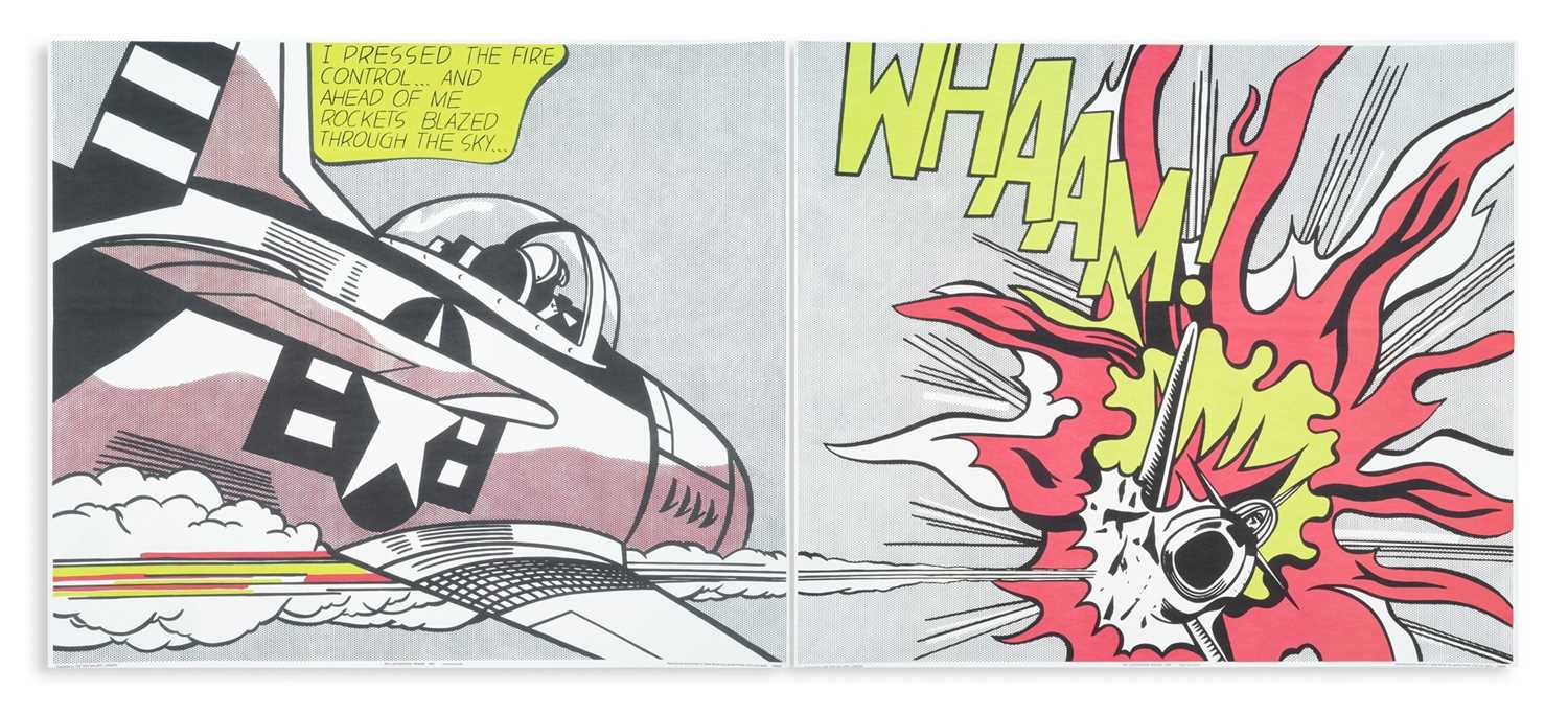 Lot 84 - Roy Lichtenstein (American 1923-1997), 'Whaam!!', 1963