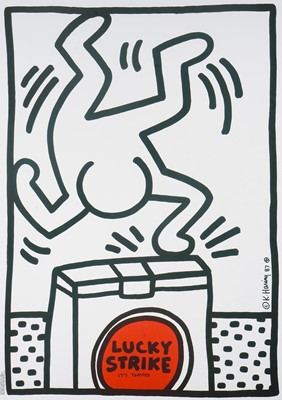 Lot 243 - Keith Haring (American 1958-1990), 'Lucky Strike I' 1987