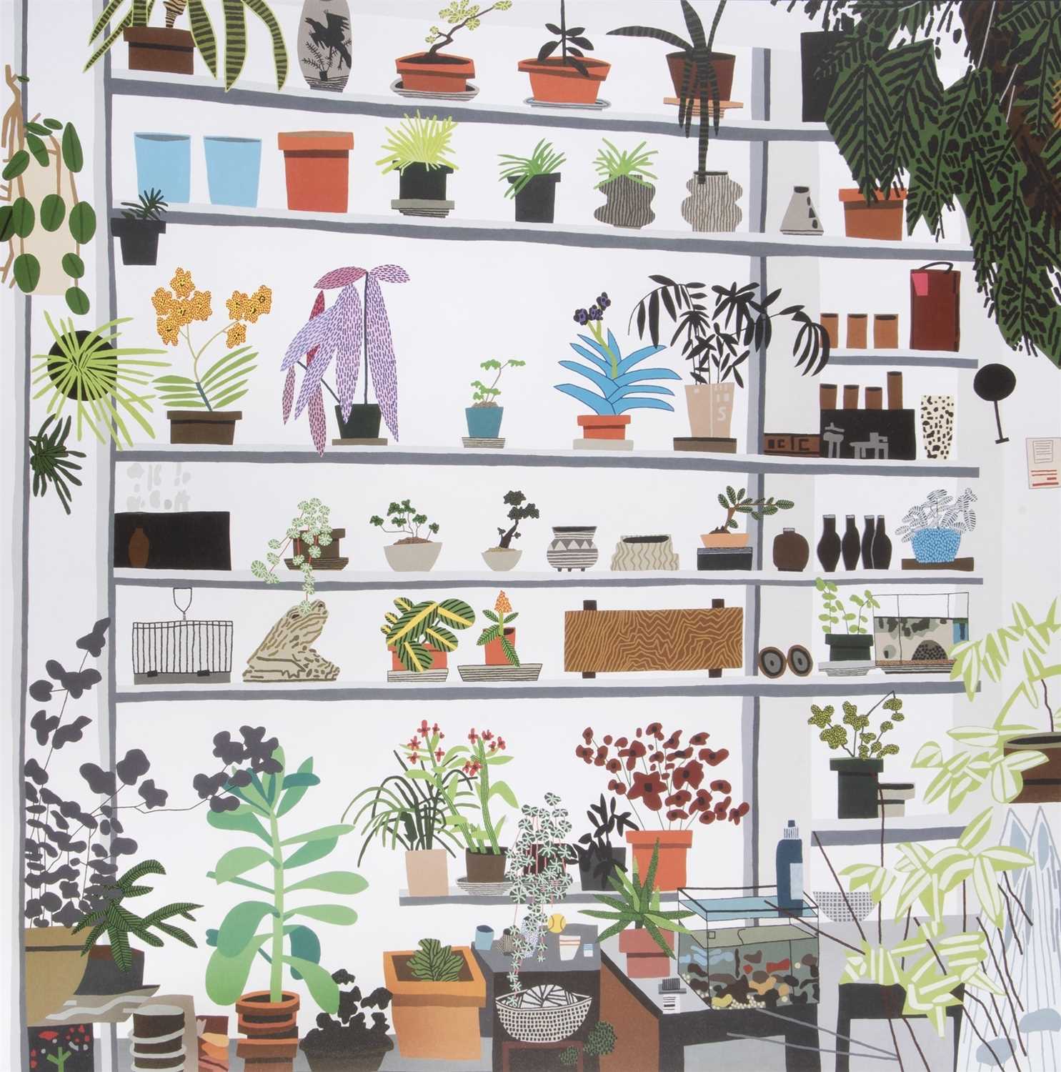Lot 73 - Jonas Wood (American 1977-), ‘Large Shelf Still Life Poster’, 2017