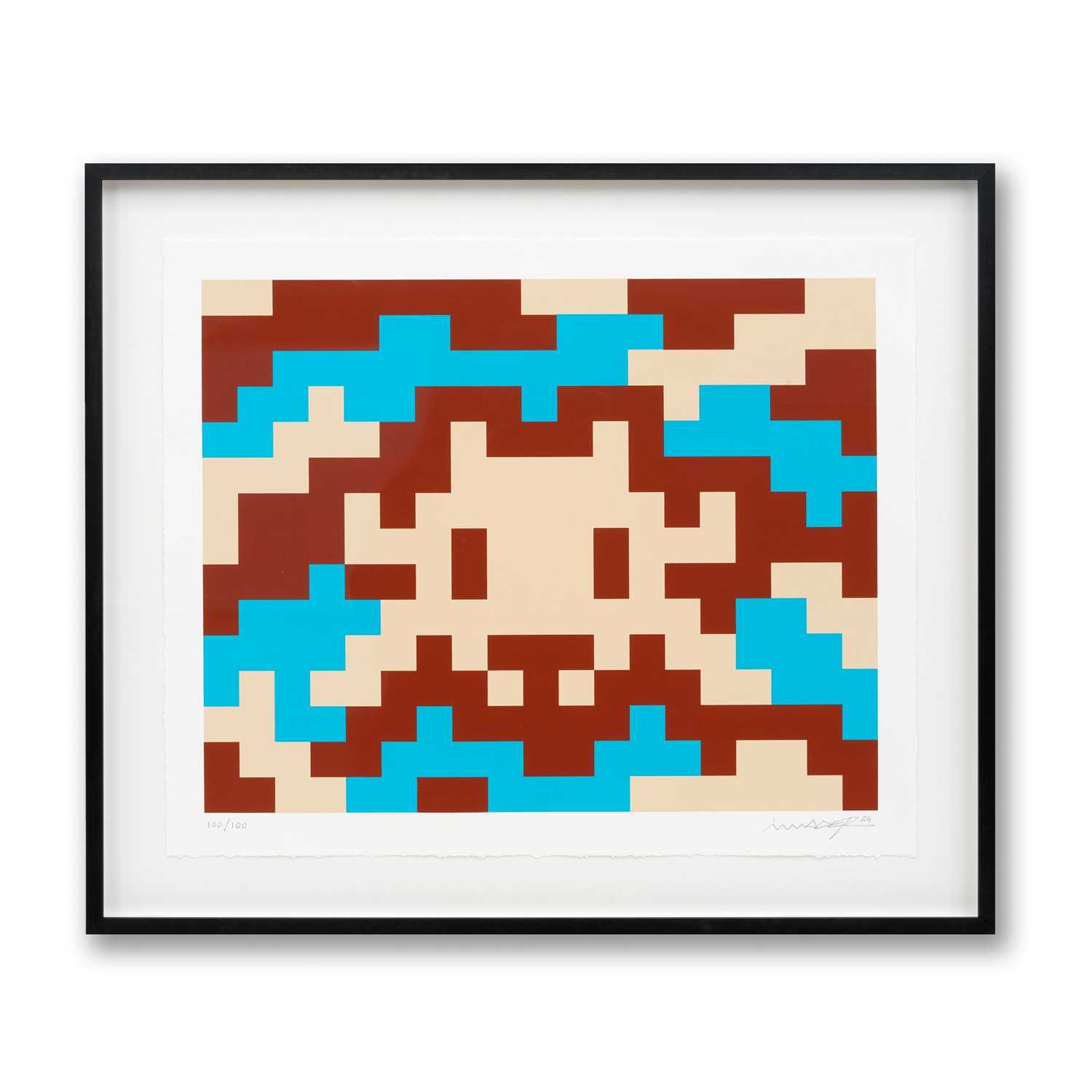 Lot 189 - Invader (French 1969-), 'Camo (M-3C-M1)', 2024