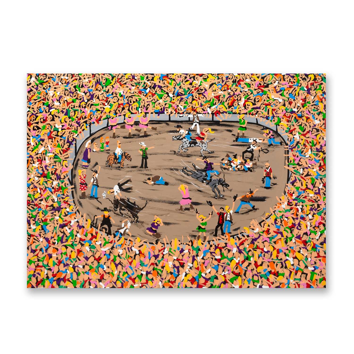 Lot 113 - Albert Willem (Belgian 1979-), 'The Rodeo Show', 2023