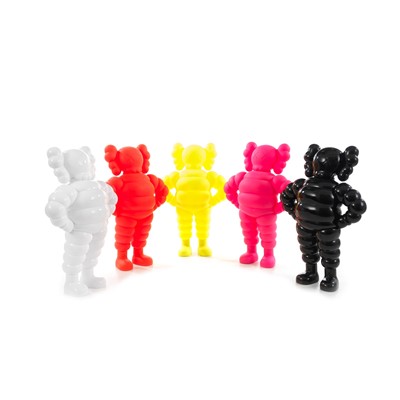 Lot 234 - Kaws (American 1974-), 'Chum (Yellow, White, Pink, Black & Orange)', 2022