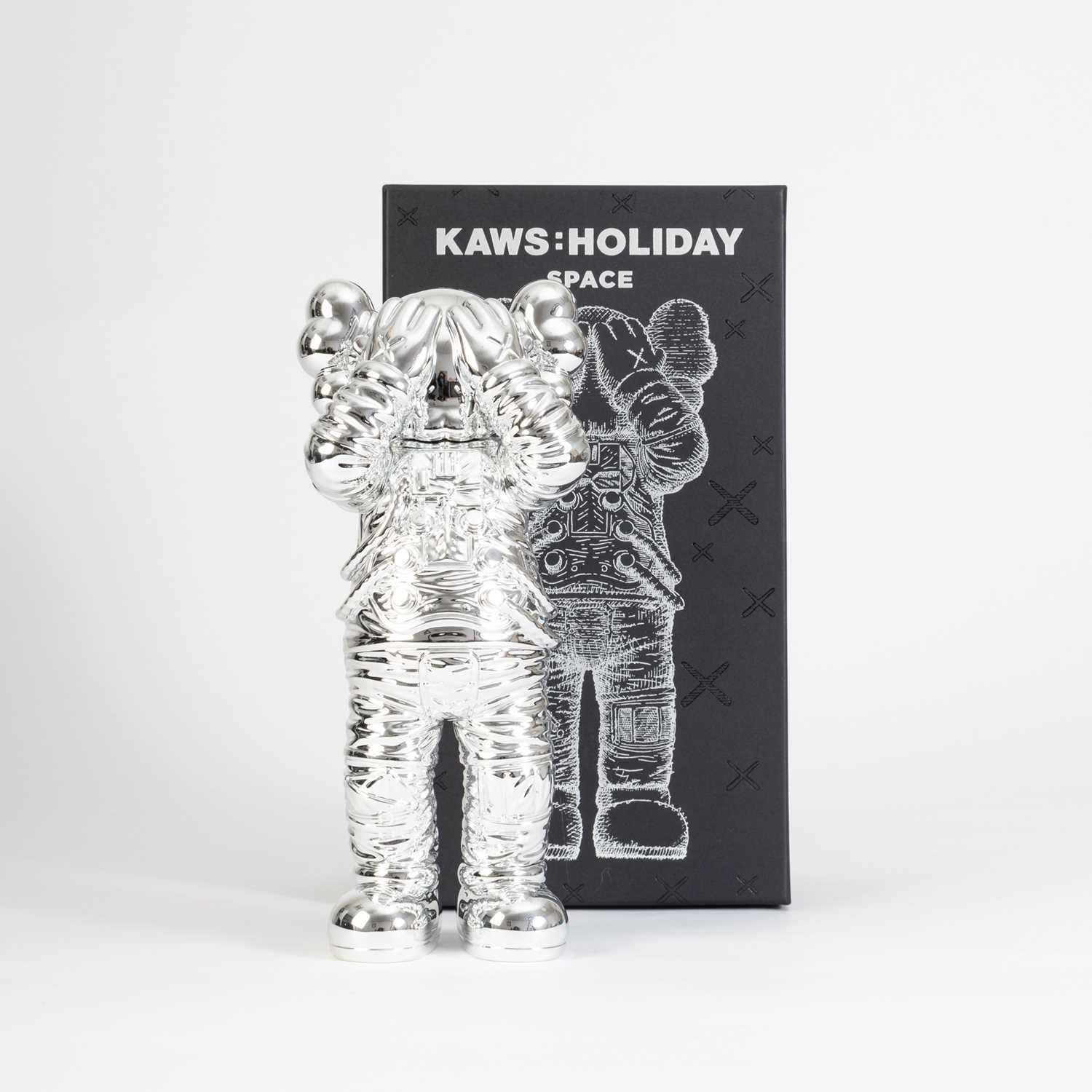 Lot 228 - Kaws (American 1974-), 'Holiday Space (Silver)', 2020