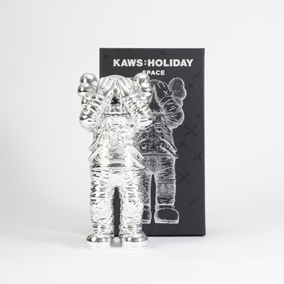 Lot 228 - Kaws (American 1974-), 'Holiday Space (Silver)', 2020