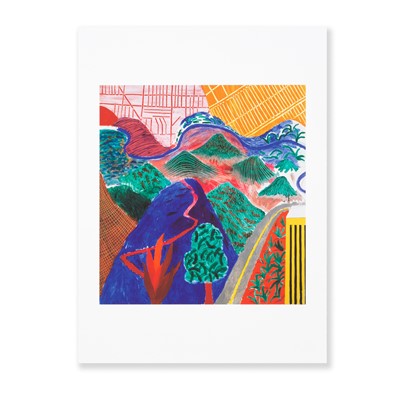 Lot 32 - David Hockney (British 1937), 'Outpost Drive, Hollywood 1980', 2017