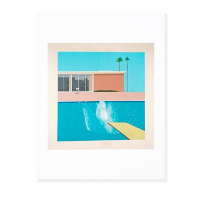 Lot 30 - David Hockney (British 1937), 'A Bigger Splash 1967', 2017
