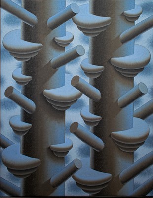 Lot 162 - Laurens Legiers (Belgian 1994-), 'Blavwe Elfenbankjes', 2020