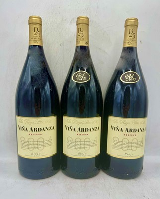 Lot 108 - 3 magnums 2004 Vina Ardanza