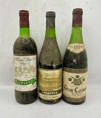 Lot 110 - 5 bottles Mixed Spanish Red Wines